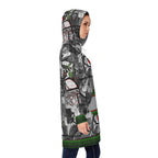 Women's Hoodie Dress (AOP) ROSE & GREEN