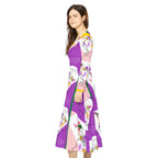 Women's Long Sleeve Dance Dress GLORIA