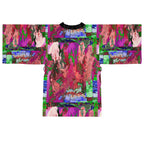Long Sleeve Kimono Robe PINK FUSION