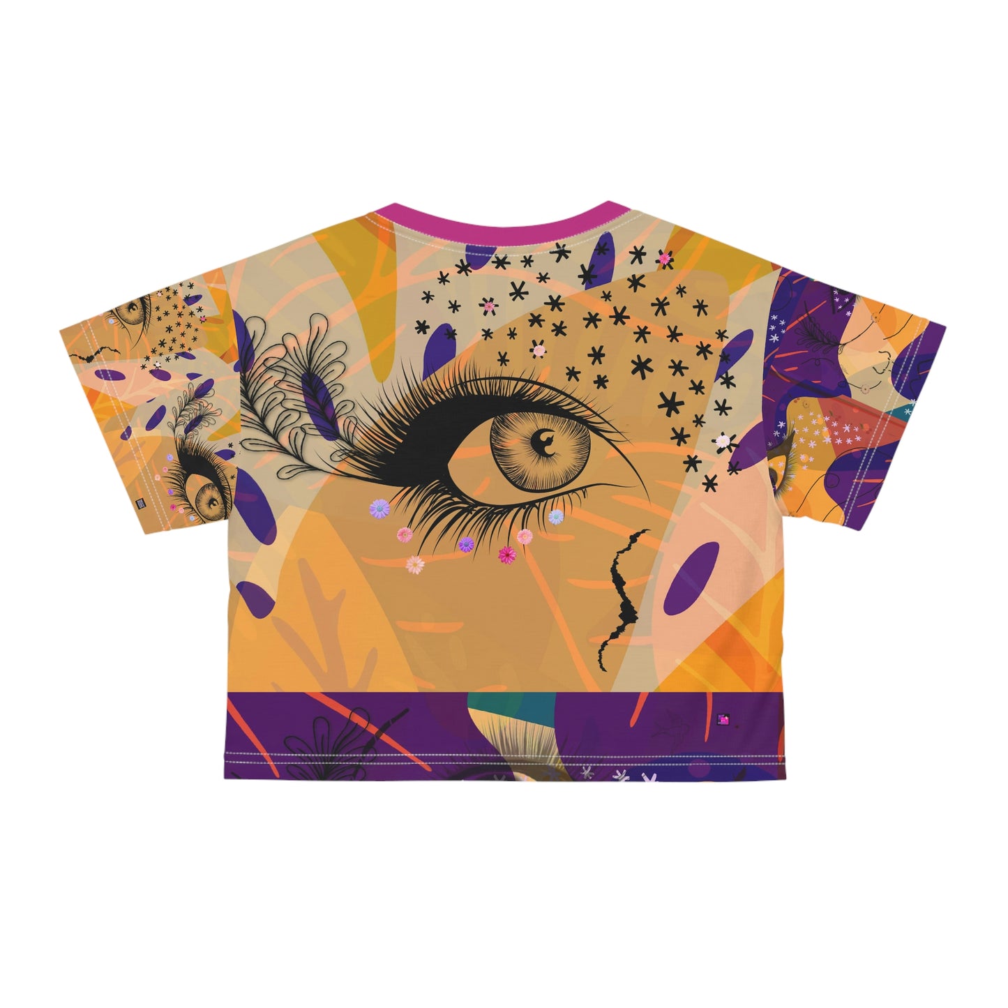 AOP Crop Tee BAILEY