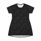 All Over Print T-Shirt Dress FACES