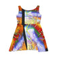Women's Skater Dress (AOP) MARDI GRAS
