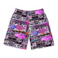 Men's Jogger Shorts (AOP) LOVE WINS IN PINK