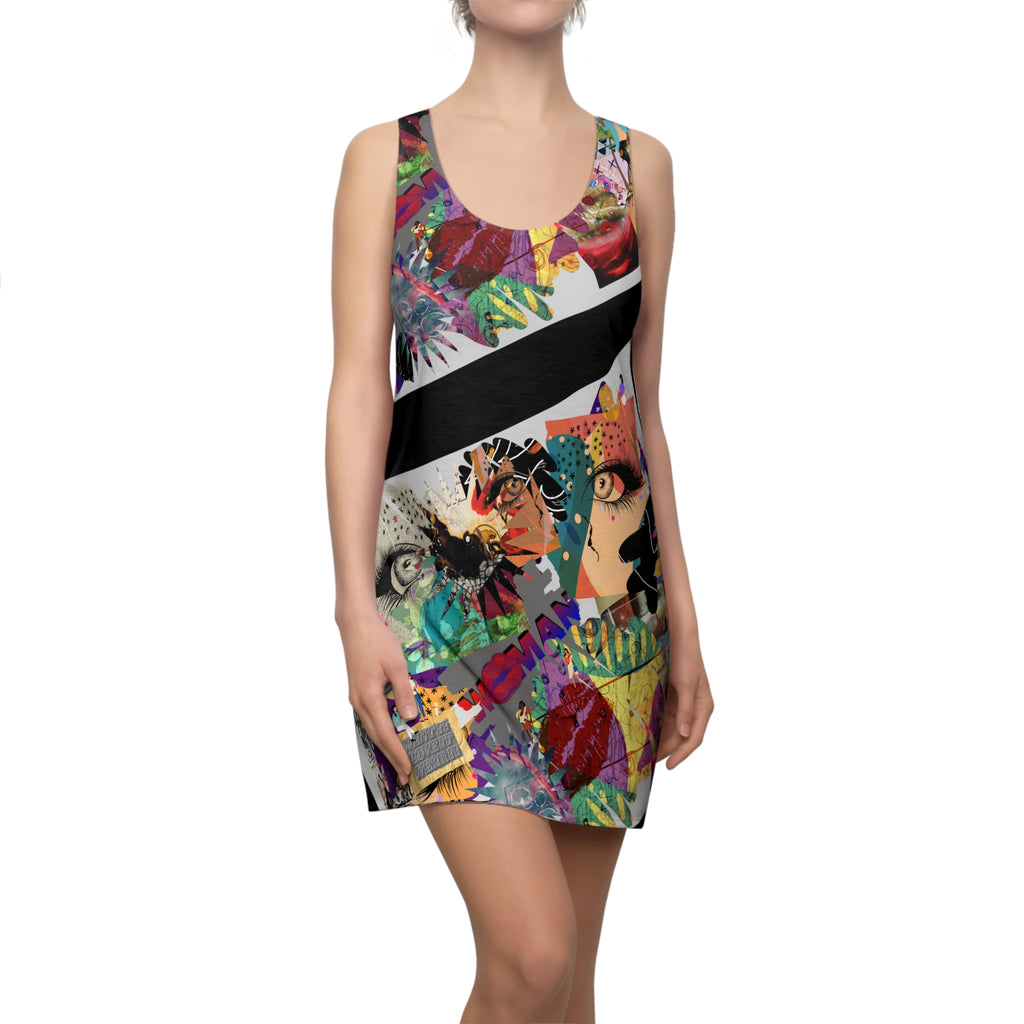 Women's Cut & Sew Racerback Dress (AOP) MARCIA ONE