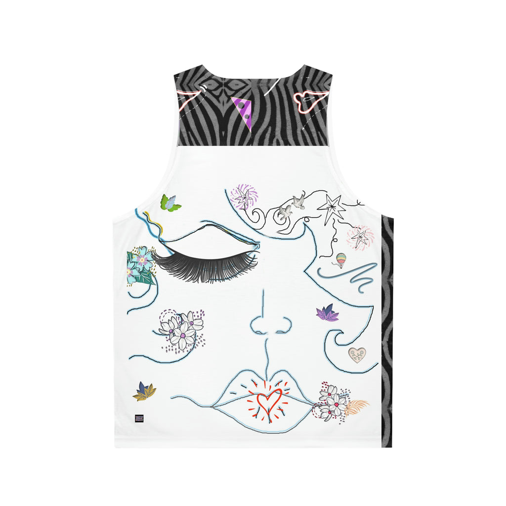 Unisex Tank Top (AOP) WILLOW DOODLES