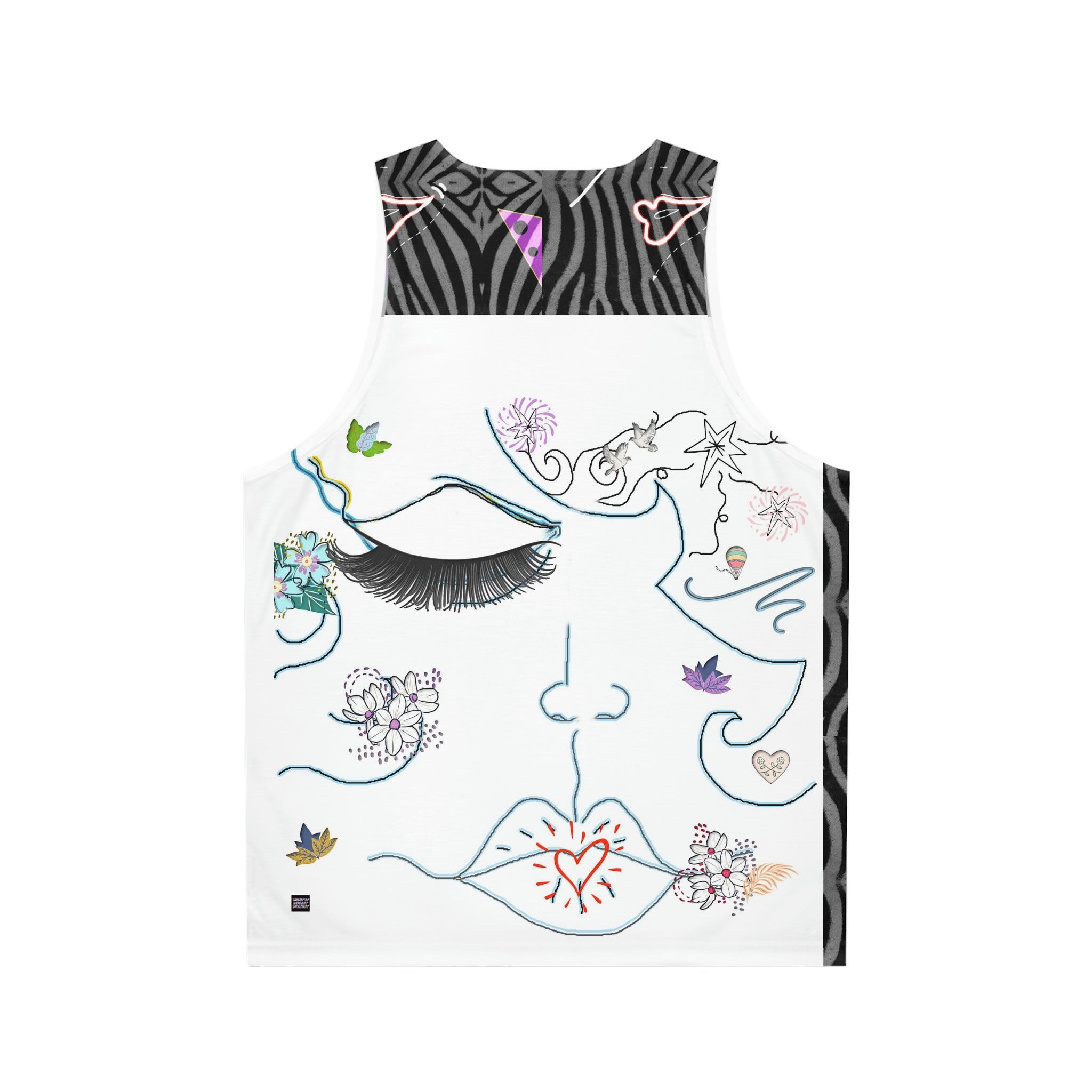 Unisex Tank Top (AOP) WILLOW DOODLES