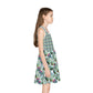 Girls' Sleeveless Sundress (AOP) FLOWER DOODLES