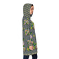 Women's Hoodie Dress (AOP) PEBBLES 'N LEAVES