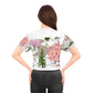 Crop Tee (AOP) BLOSSOM PARK