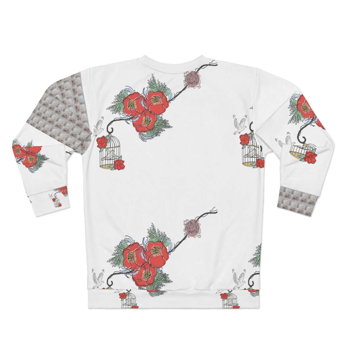 AOP Unisex Sweatshirt BIRD CAGE