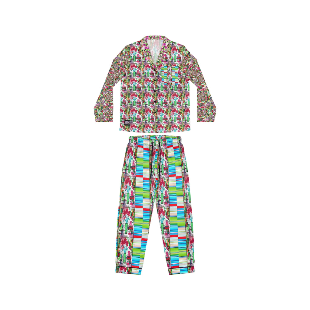 Women's Satin Pajamas (AOP) FLORAL DREAM