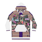 Women's Hoodie Dress (AOP) DRINK