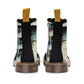 WOMEN'S CANVAS BOOTS (AOP) VINTAGE LONDON