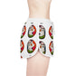 Women's Relaxed Shorts (AOP) PEBBLE ART RELAXATION