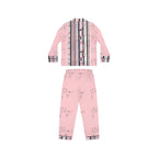 Women's Satin Pajamas (AOP) DOODLE DREAMS