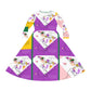 Women's Long Sleeve Dance Dress GLORIA