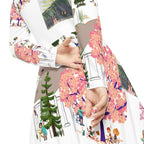 Women's Long Sleeve Dance Dress (AOP) BLOSSOM PARK