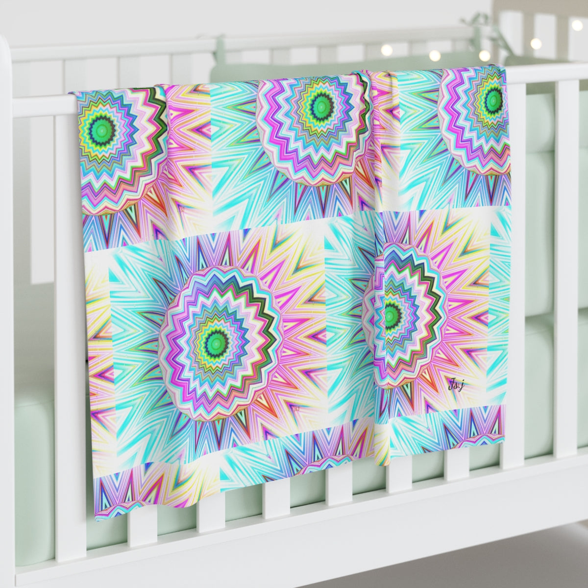 Baby Swaddle Blanket SUNBURST DELIGHT