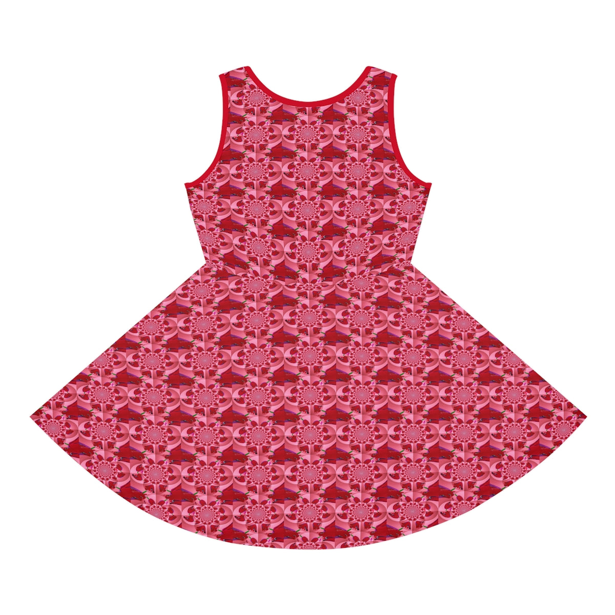 Girls' Sleeveless Sundress (AOP) TULIPS FOREVER