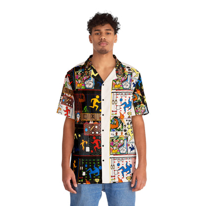 Men's Hawaiian Shirt (AOP) SPORTY
