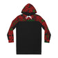 Women's Hoodie Dress (AOP) FLOWERS FOREVER