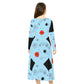 Women's Long Sleeve Dance Dress SCARLETT