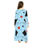 Women's Long Sleeve Dance Dress SCARLETT