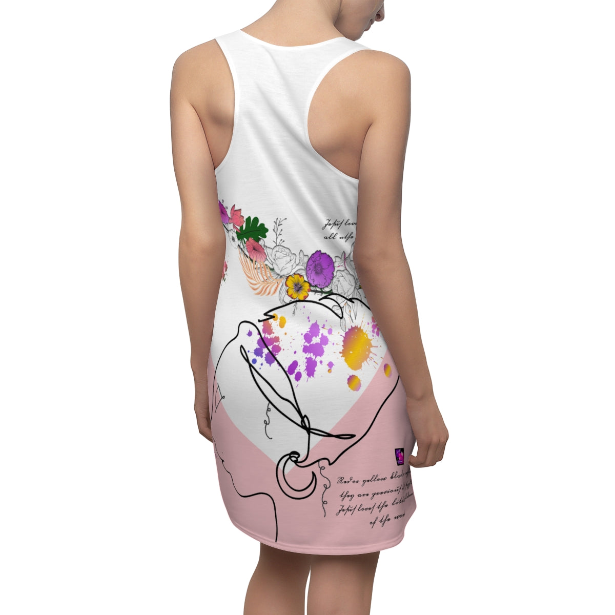 Women's Cut & Sew Racerback Dress INCLUSION IN PINK