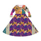 Women's Long Sleeve Dance Dress (AOP)  BAILEY