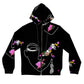 Women’s Full-Zip Hoodie (AOP) PALETTE OF BLOOM