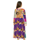 Women's Long Sleeve Dance Dress (AOP)  BAILEY