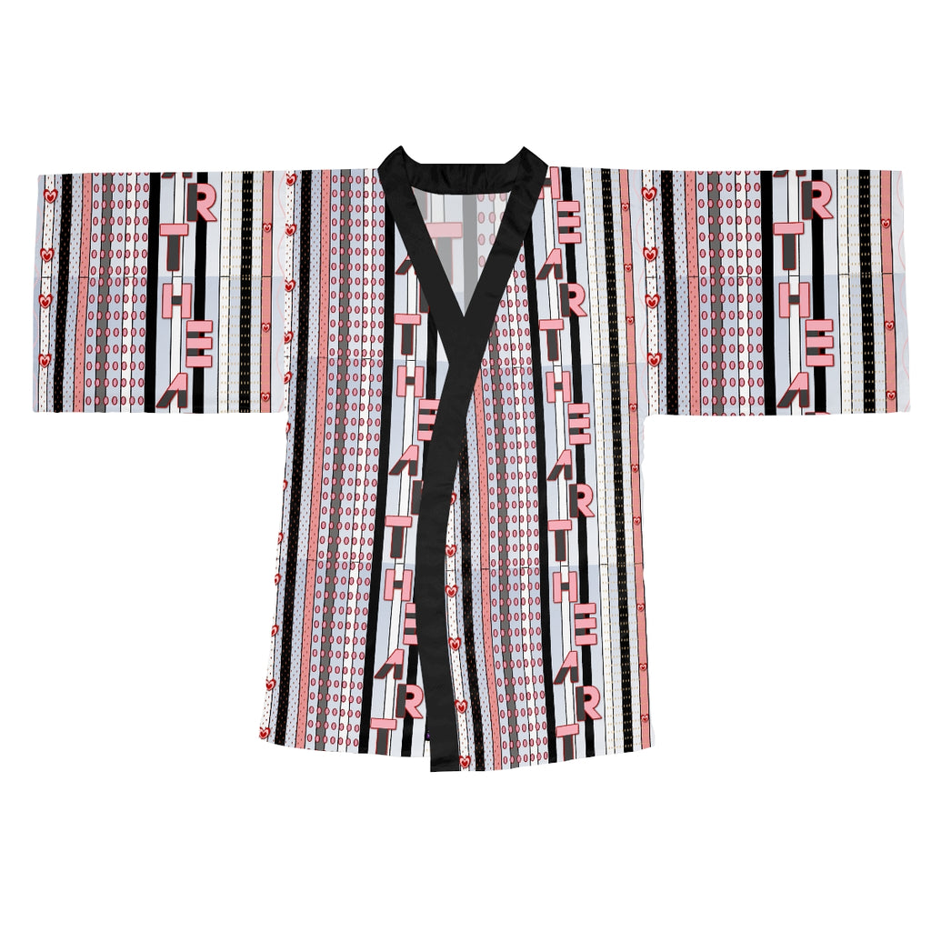 Long Sleeve Kimono Robe HEART