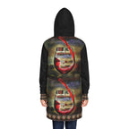 Women's Hoodie Dress (AOP) RED WINE