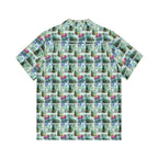 Men's Hawaiian Shirt (AOP) FLOWER DOODLES