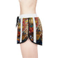 Women's Relaxed Shorts (AOP) HETTIE SPLASH