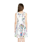 Girls' Sleeveless Sundress (AOP) FLORA