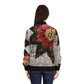 Women's Bomber Jacket (AOP) STAR