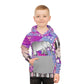 Children's Hoodie ELEPHANTS ON PINK
