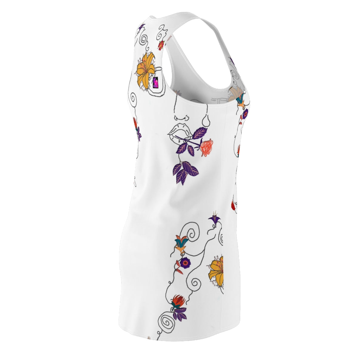 Women's Cut & Sew Racerback Dress FLORALS