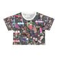 AOP Crop Tee DRINKS