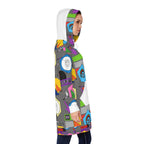 Women's Hoodie Dress (AOP) ABSTRACT VIBES