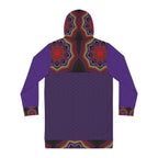 Women's Hoodie Dress (AOP) PURPLE DREAM