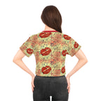 AOP Crop Tee LOVE 4 MUSIC