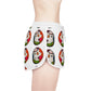 Women's Relaxed Shorts (AOP) PEBBLE ART RELAXATION