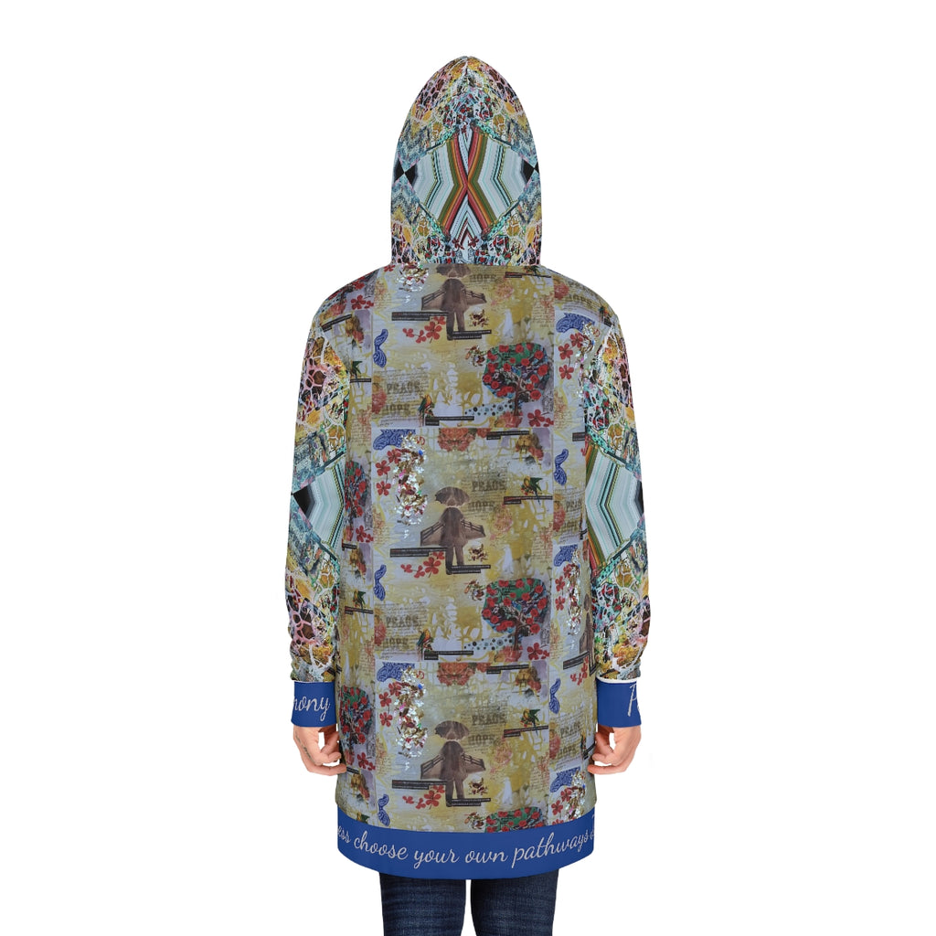 Women's Hoodie Dress (AOP) PATHWAYS