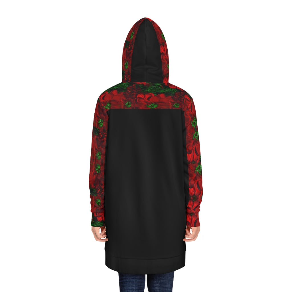 Women's Hoodie Dress (AOP) FLOWERS FOREVER