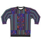 AOP Unisex Sweatshirt STRIPES & FRACTALS