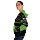 Women’s Full-Zip Hoodie (AOP) OWL HOUSE
