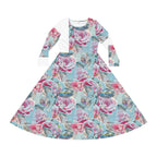 Women's Long Sleeve Dance Dress (AOP) AMBER JANE