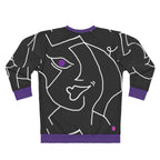AOP Unisex Sweatshirt FACE DOODLES